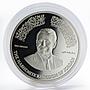 Jordan 10 dinars 50th Birthday H.M. King Abdullah II proof silver coin 2012