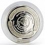 Kuwait 5 dinar Liberation Day 5th Anniversary proof silver coin 1996