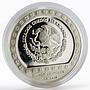 Mexico 100 pesos God of Fire Huehueteotl The Aztek proof silver coin 1992