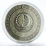 Belarus 20 rubles, Zodiac Signs, Aquarius, silver, zircons, coin, 2009