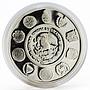 Mexico 5 pesos Acapulco Galleon Ibero-America series proof silver coin 2003