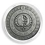 Belarus 20 rubles, Zodiac Signs, Aries, silver, zircons, coin, 2009
