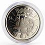 Niue 1 dollar Pokemon Meowth copper-nickel coin 2001