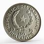 Paraguay 150 guaranies Holy Trinity Church silver coin 1975