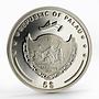 Palau 5 dollars Nantan Meteorite 1516 proof silver coin 2006