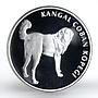 Turkey 20 lira Kangal Dog animal proof silver coin 2005