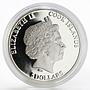 Cook Islands 5 dollars Zhosyovo Painting coloured proof silver coin 2012
