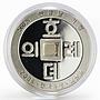 Korea 20000 Won 560th Year of Hangeul - Alphabet proof silver coin 2006