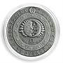 Belarus 20 rubles, Zodiac Signs, Libra, silver, zircon, coin, 2009