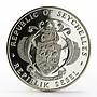 Seychelles 100 rupees 10th Anniversary of Liberation proof silver coin 1987