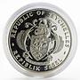 Seychelles 100 rupees 10th Anniversary of Liberation proof silver coin 1987