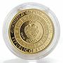 Armenia 10000 dram Zodiac Cancer proof gold coin 2009