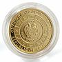 Armenia 10000 dram Zodiac Libra proof gold coin 2008