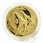South Africa 50 rand Natura Giraffe gold coin 1/2 oz 2006