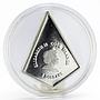 Cook Islands 5 dollars Christmas Swarovski gilded proof silver coin 2009