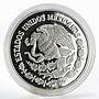 Mexico 5 pesos World Cup Soccer Games FIFA Player proof silver coin 2006