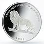 Congo 10 francs Ship Bremen silver proof coin 2001