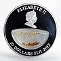 Fiji 10 dollars South Africa - Gold cu-ni silverplated coin 2012