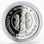 Bangladesh 1 taka 20th Anniversary of Victory Day proof silver coin 1991