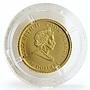 Cook Islands 10 dollars Carl XVI Gustaf King of Sweden gold coin 2007