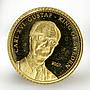 Cook Islands 10 dollars Carl XVI Gustaf King of Sweden gold coin 2007