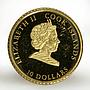 Cook Islands 10 dollars Carl XVI Gustaf King of Sweden gold coin 2007