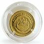 Liberia 10 dollars Marlene Dietrich proof gold coin 2001