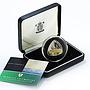 Bermuda $ 3 Shipwrecks Mary Celestia Ship silver plated proof coin 2006