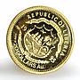 Liberia 20 dollars John F. Kennedy in Berlin proof gold coin 1995