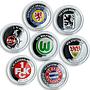 50 Years of Bundesliga 1963 - 2013 set of 13 medals Germany Football clubs FIFA
