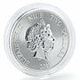 Niue 2 dollars African Lion silver coin 2017