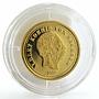 Northern Mariana Islands 5 dollars Albert Koenig Von Sachsen gold coin 2005