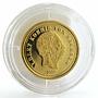 Northern Mariana Islands 5 dollars Albert Koenig Von Sachsen gold coin 2005