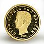 Northern Mariana Islands 5 dollars Otto Koenig Von Bayern gold coin 2005