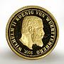 Nothern Mariana Islands 5 dollars Wilhelm II Von Wuerttemberg gold coin 2005