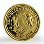 Somalia 250 shillings Heinz Ruhmann proof gold coin 2002