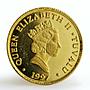 Tuvalu 20 dollars Death of Princess Diana proof gold coin 1997