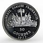 Haiti 50 gourdes 20th Anniversary Treaty of Rome proof silver coin 1977