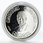 Jordan 10 dinars Accession to the Throne of King Abdullah II silver coin 1999