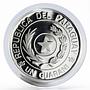 Paraguay 1 guarani 60th Anniversary of guarani proof silver coin 2003
