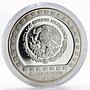 Mexico 100 pesos God of Fire Huehueteotl The Aztek proof silver coin 1992