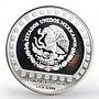 Mexico 100 pesos God of Fire Huehueteotl The Aztek proof silver coin 1992