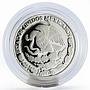 Mexico 5 Pesos 100th Anniversary of Monetary Reform proof silver coin 2005