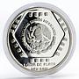 Mexico 5 pesos Sculpture Chaac-Mool proof silver coin 1993