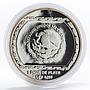 Mexico 5 pesos Sculpture Caaita Sonaiente proof silver coin 1993