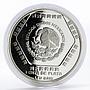 Mexico 5 pesos Mascaron Del Dios Chaac wall proof silver coin 1994