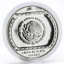 Mexico 5 pesos Bajo relieve de el Tajin proof silver coin 1993