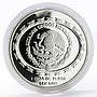 Mexico 5 pesos Jugador de Pelota proof silver coin 1997
