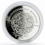 Bhutan 300 ngultrums Year of the Monkey proof silver coin 1996