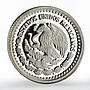 Mexico 1/20 onza Winged Victory proof silver coin 2000